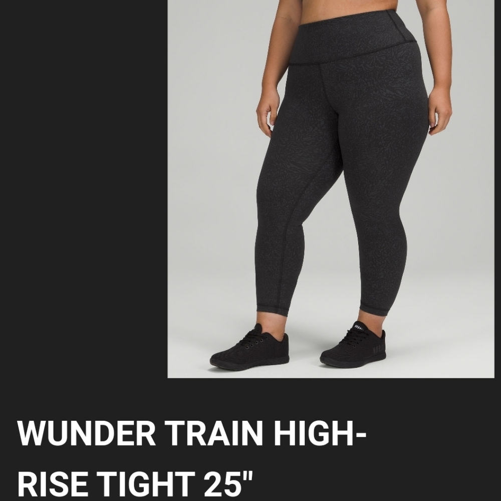 Lululemon Wunder Train leggings